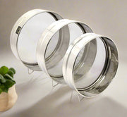 Stainless Steel Fine Mesh Seive – Kitchen Utensil