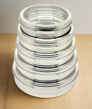 Stainless Steel Storage-Box with See Through Lid – Storage Container