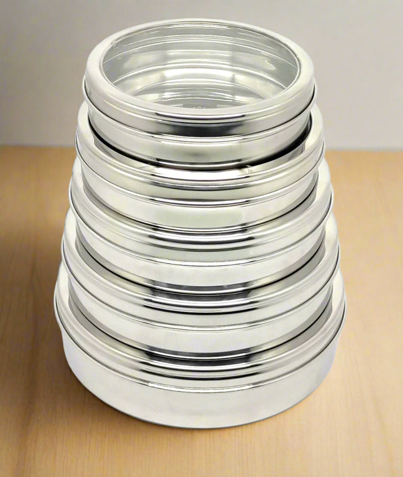 Stainless Steel Storage-Box with See Through Lid – Storage Container