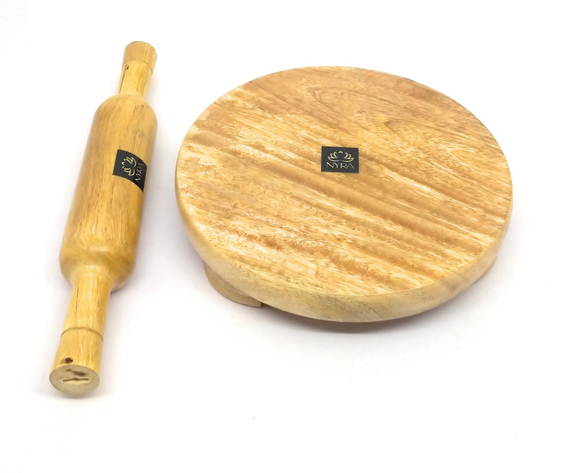 Wooden Belan and Chakla Set for Kitchen – Kitchen Utensil