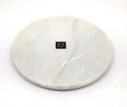 White Marble Chakla with Wooden Belan – Kitchen Utensil