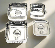 Premium Stainless Steel-square Paneer Maker  – Press Mould
