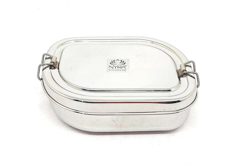 Stainless Steel Double Decker Lunch Box – Storage Container
