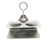 Stainless Steel Salt Pepper Sprinkler with Napkin Holder – Kitchen Utensil