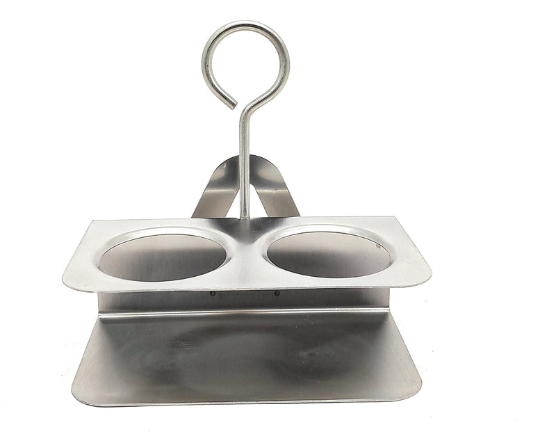 Stainless Steel Salt Pepper Sprinkler with Napkin Holder – Kitchen Utensil