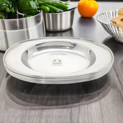 Stainless Steel Serving Plate Set – Kitchen Utensil
