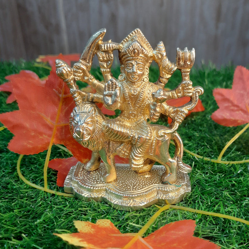 Brass Goddess Durga Maa Idol – Kitchen Utensil