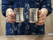 Stainless Steel Double-Walled Tea/Coffee Mug Set – Kitchen Utensil