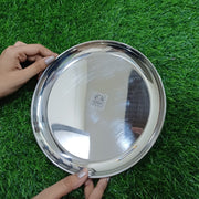 Stainless Steel Plates Set -  Heavy Gauge Quarter Plates