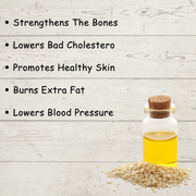 Chakki Peesing Cold Pressed White Sesame Oil