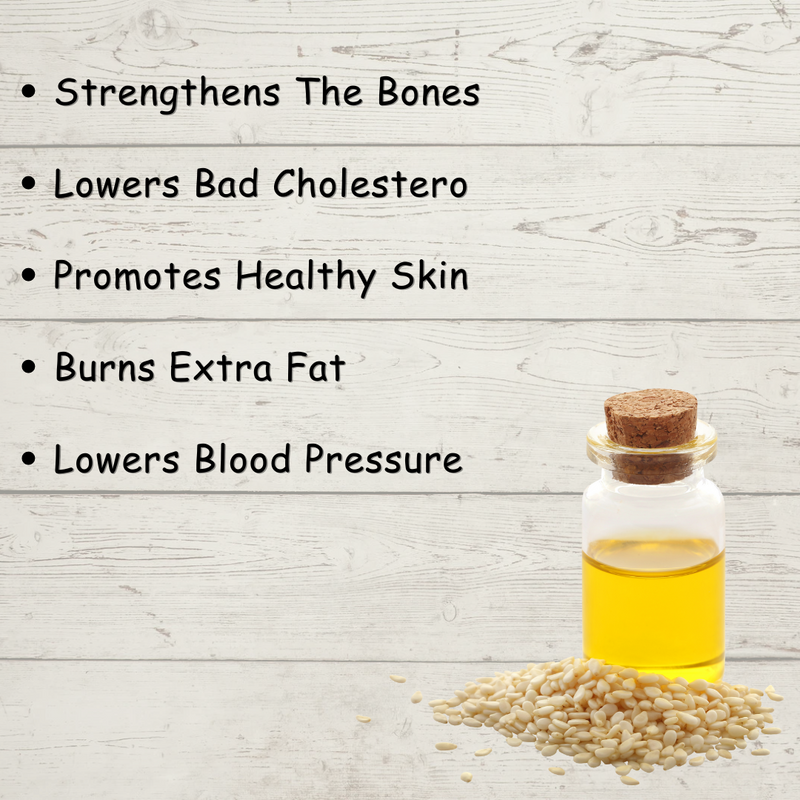 Chakki Peesing Cold Pressed White Sesame Oil