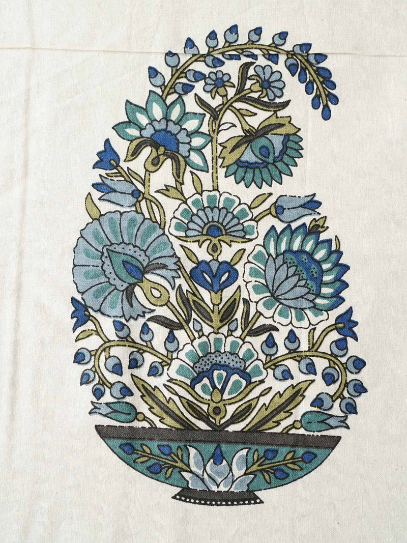 local-kala-neeli-kali-flat-fitted-bedsheet-108x108-inches