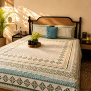 local-kala-b-08-white-flat-i-fitted-bedsheet-108x108-inches