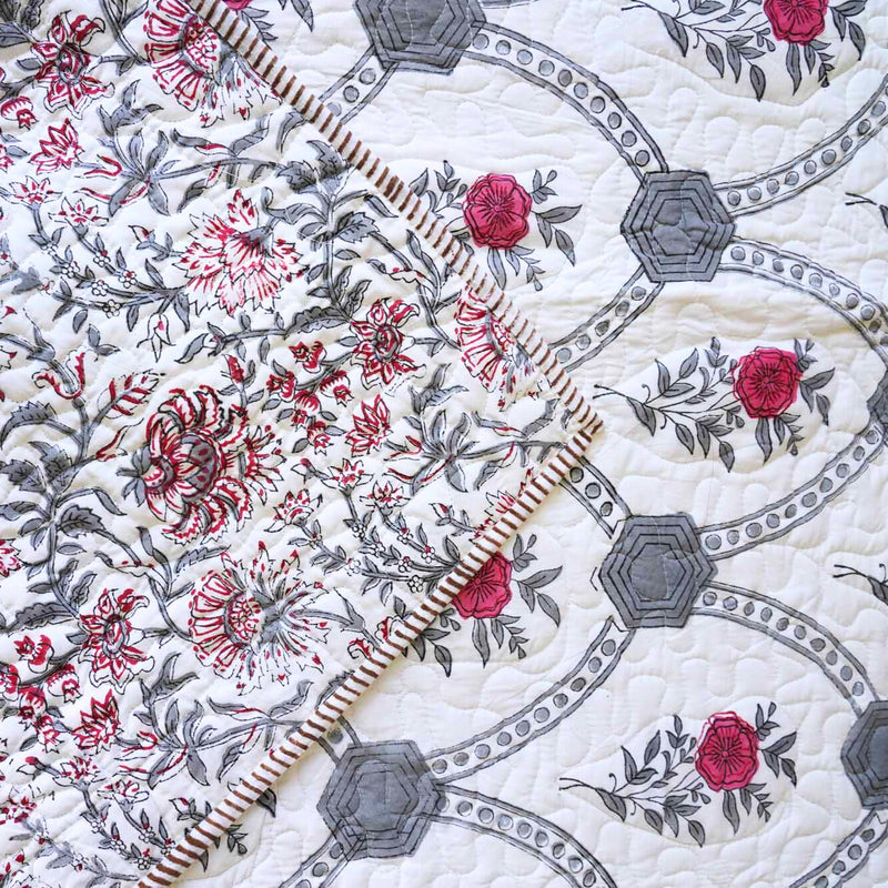 local-kala-grey-arches-quilted-and-reversible-handblock-bedcover-i-comforter