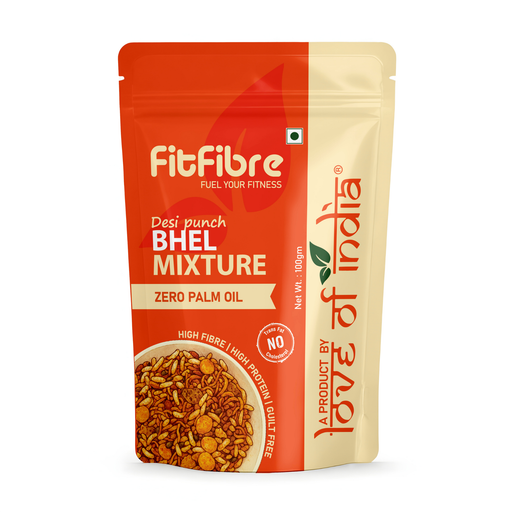 Love of India Desi Punch Bhel Mixture – Crunchy Indian Snack Mix