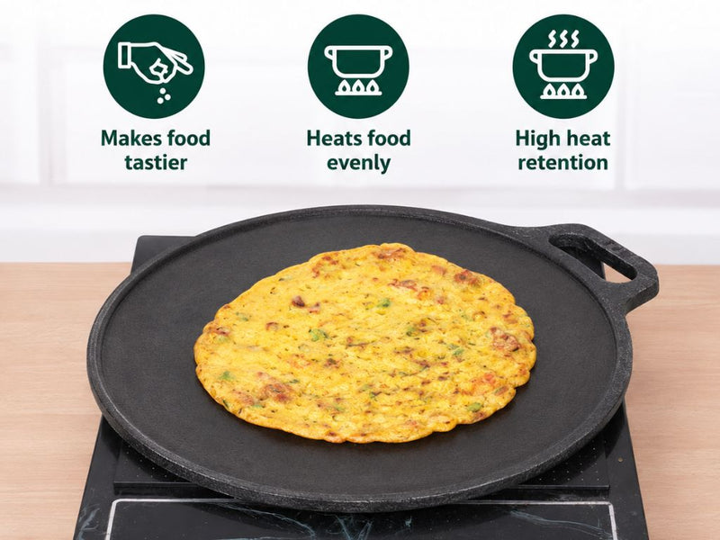 Cast Iron Dosa Tawa - Pan - Dosa Kallu