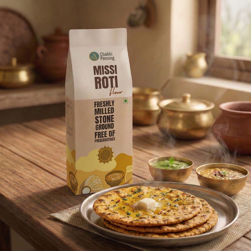 Chakki Peesing Missi Roti Flour Mix Ð 17.6 oz
