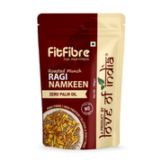 Love of India Roasted Munch Ragi Namkeen –  Crunchy Indian Snack Mix