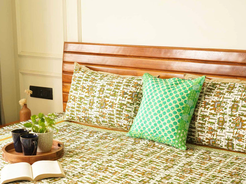 local-kala-jaipur-og-yellow-flat-i-fitted-bedsheet-90x108-inches
