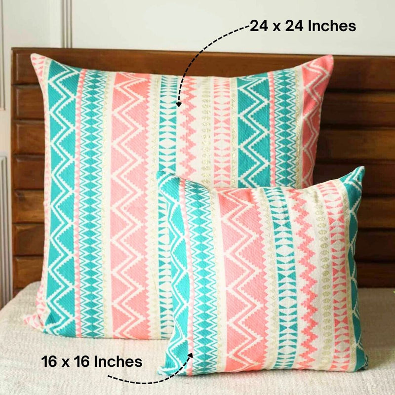 local-kala-rainbow-rapsody-jacquard-cushion-cover