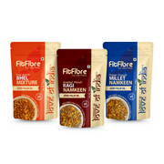Love of India FitFibre Smart Snacking 3-Pack – Crunchy Indian Snack Mix
