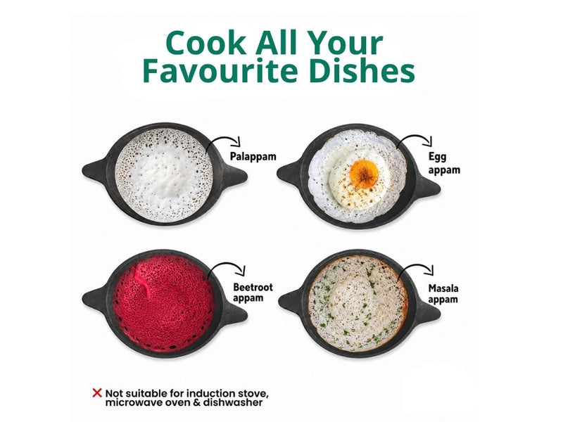 Cast Iron Appam Pan