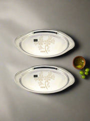 Stainless Steel Mango Shaped Serving Tray/Salver – Serving Tray