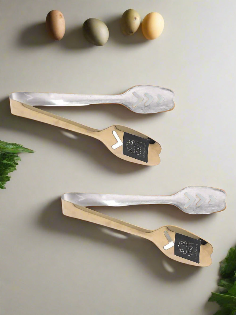 Stainless Steel Serving Tongs/Chimta – Kitchen Utensil