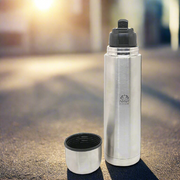 Stainless Steel Insulated Water Bottle with Flip/Push Button – Water Bottle