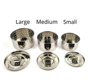 Stainless Steel Round Paneer Mould & Press Set  – Kitchen Utensil