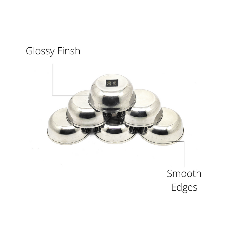 tainless Steel Heavy Gauge Bowls Set