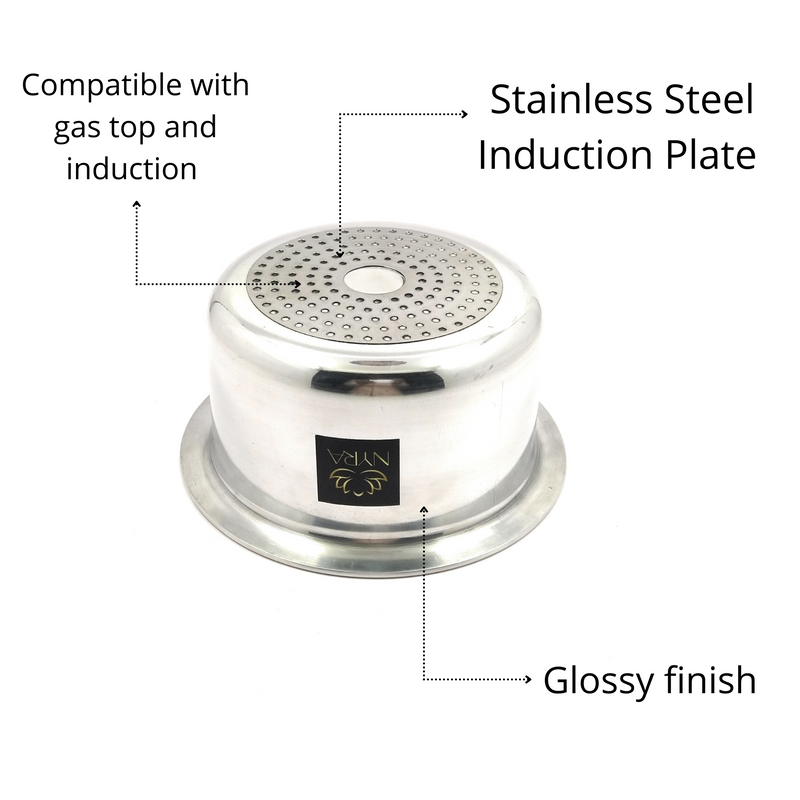 Premium Aluminium Induction Base Tope/Bhagona – Kitchen Utensil