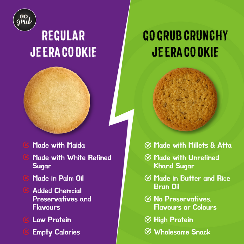Cookie Duo - Sesame Coconut + Whole Wheat Cumin | 4-Pack (9 oz / 256g)