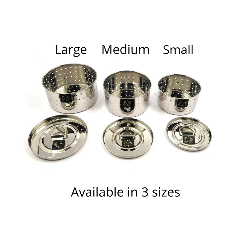 Stainless Steel Glossy-Finish Round Cheese/Paneer Maker – Kitchen Utensil