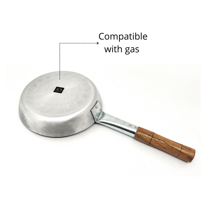 Iron Chinese Fry Pan with Wooden Handle – Frying Pan