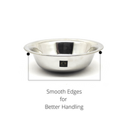 Stainless Steel Deep Mixing Bowl – Serving Bowl