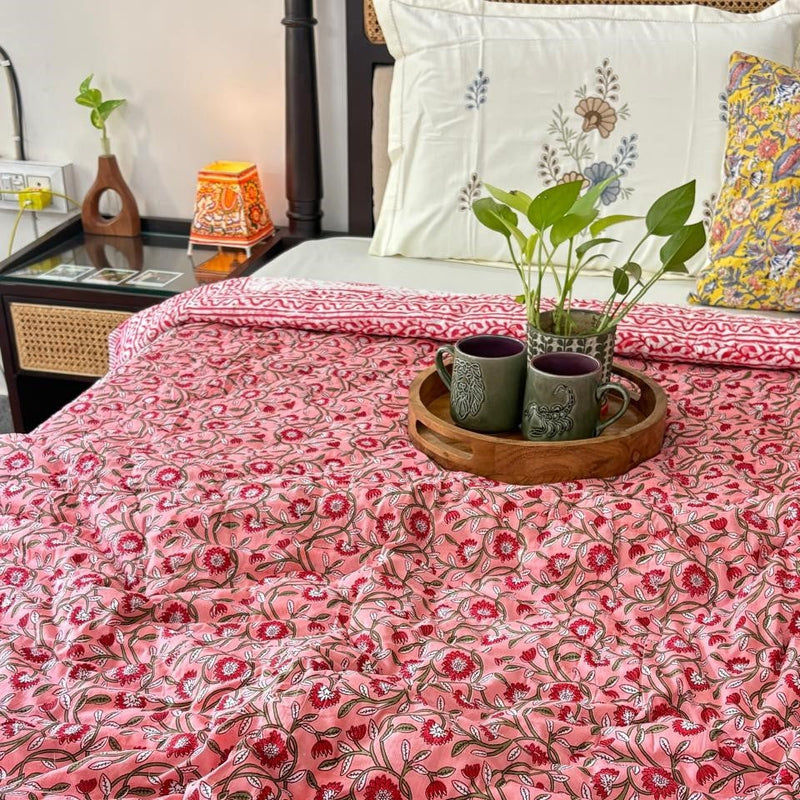 local-kala-jugni-pink-single-bed-razai-comforter