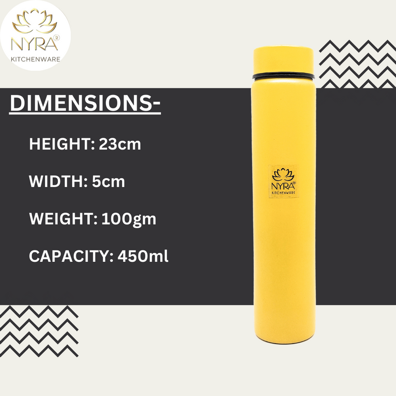 Stainless Steel Single Wall Pocket Water Bottle – Water Bottle