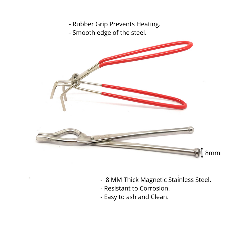 Stainless Steel Pakad/Pincers/Tongs – Kitchen Utensil