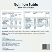 Pod Nutrition Raw Unflavoured Plant Nutrition Powder