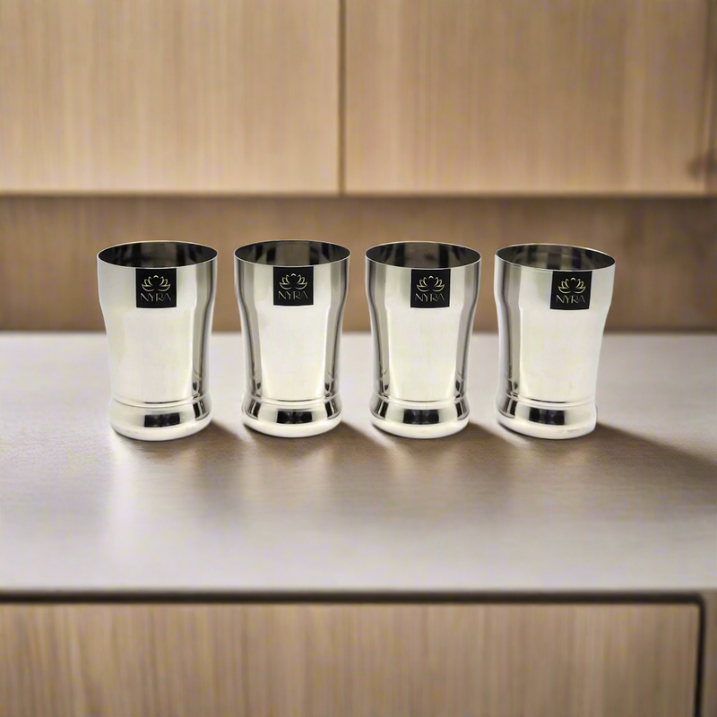 Stainless Steel Glass/Tumbler Set – Drinking Glass