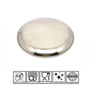 Stainless Steel Plates Set -  Heavy Gauge Quarter Plates