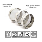 Stainless Steel Fine Mesh Seive – Kitchen Utensil