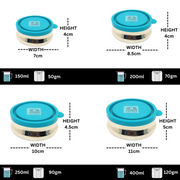 Air-tight Stainless Steel Container Set – Storage Container