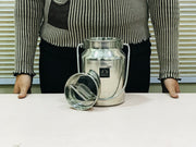 Premium Stainless Steel Milk & Oil Container with Lid  – Storage Container