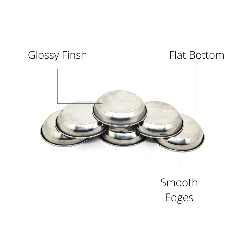 Stainless Steel Sweet Dish Katori Set – Serving Bowl