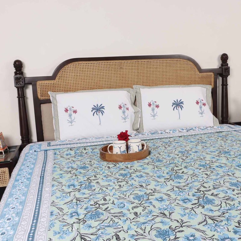 local-kala-double-bed-reversible-mul-dohar-piku-blue