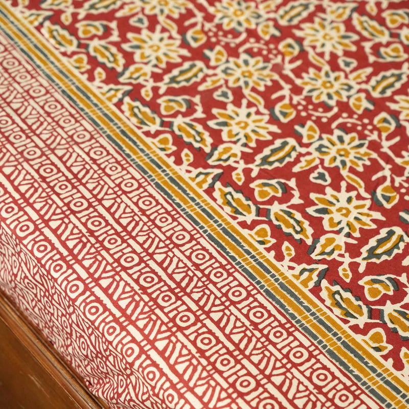 local-kala-dabu-flat-fitted-bedsheet-90x108-inches