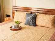 local-kala-hand-block-kalamkari-worli-yellow-bedsheet-90x108-inches