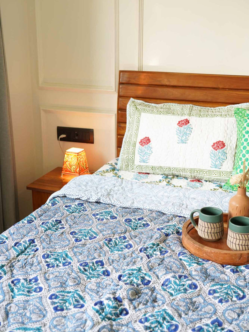 local-kala-khushi-blue-single-bed-razai-comforter
